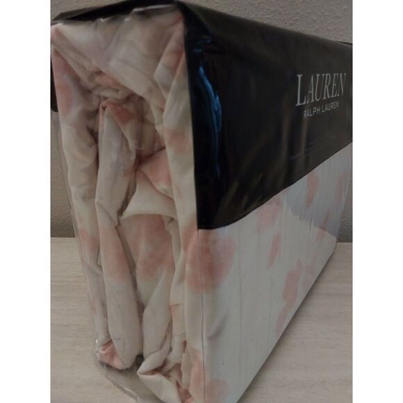 Ralph Lauren ANYA FLORAL Blush 100% Cotton King Duvet Cover Set Bedding - Picture 7 of 9